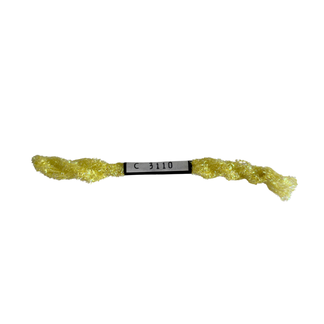 ThreadworX Overdyed Kreinik Ice Chenille -  C3110 Neon Yellow