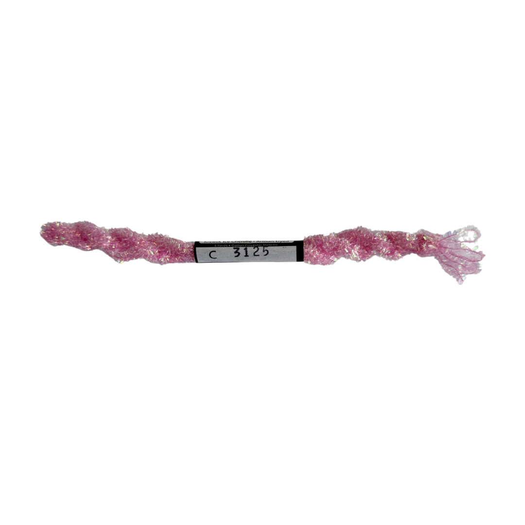 ThreadworX Overdyed Kreinik Ice Chenille - C3125 Rose Pink