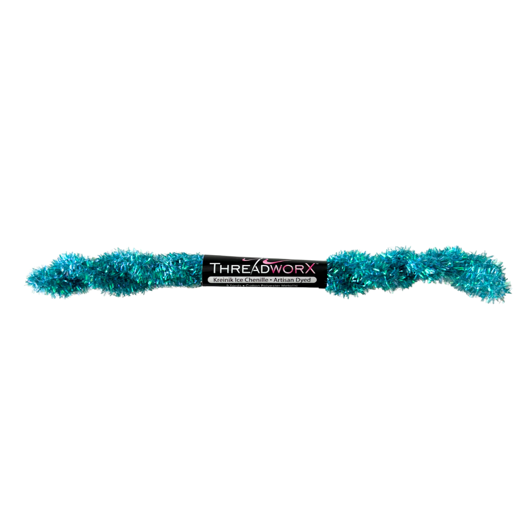 ThreadworX Overdyed Kreinik Ice Chenille - C3165 Teal