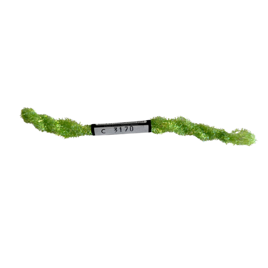 ThreadworX Overdyed Kreinik Ice Chenille - C3170 Key Lime