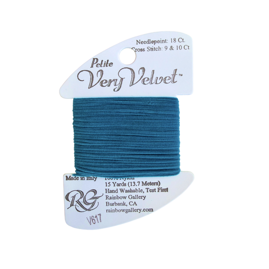 Petite Very Velvet - V617 Peacock Blue