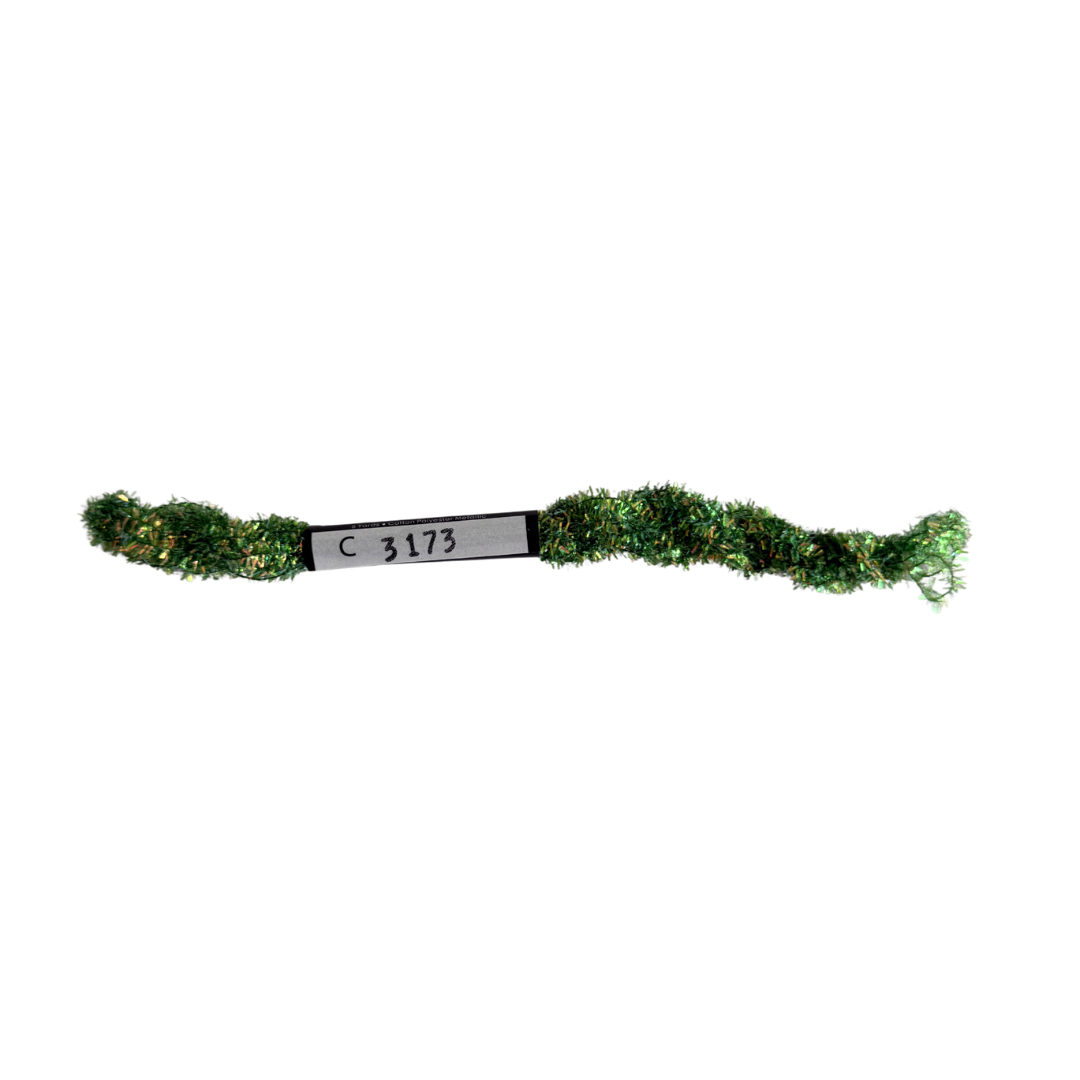 ThreadworX Overdyed Kreinik Ice Chenille - C3173 Green Grass