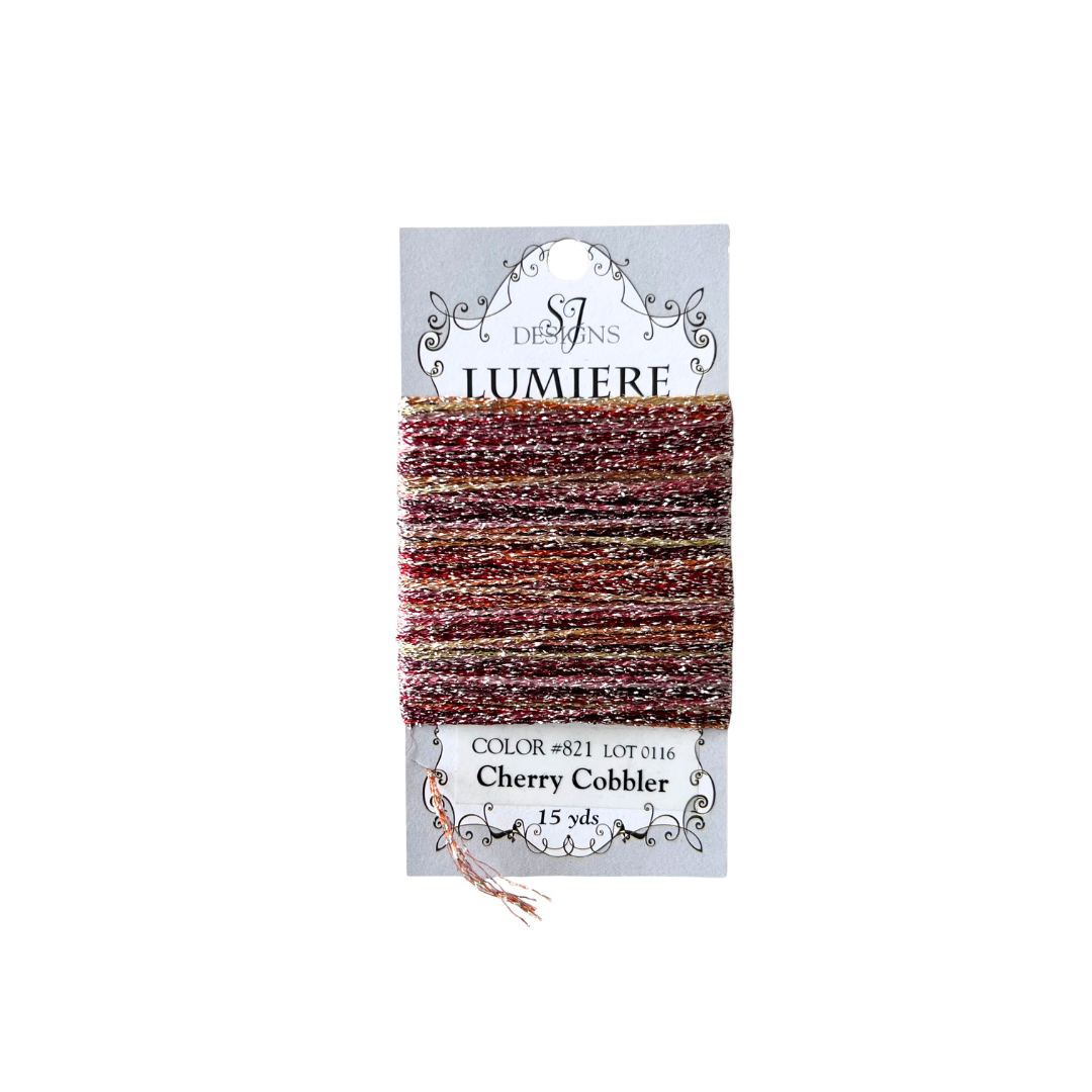 SJ Designs Lumiere - #821 Cherry Cobbler