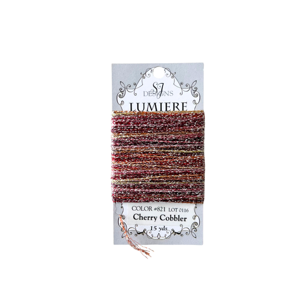 SJ Designs Lumiere - #821 Cherry Cobbler