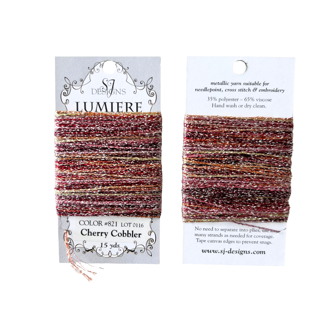 SJ Designs Lumiere - #821 Cherry Cobbler