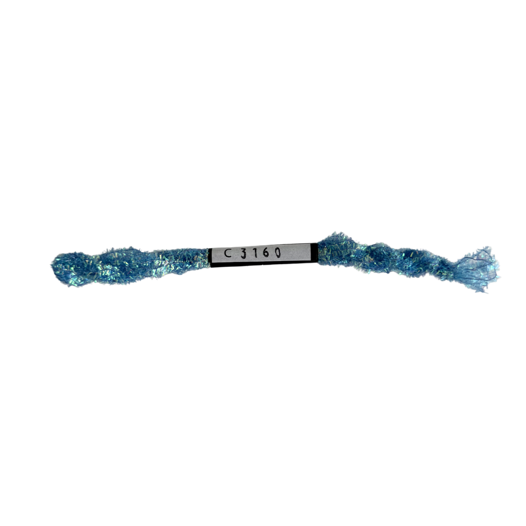 ThreadworX Overdyed Kreinik Ice Chenille - C3160 Fairytale Blue