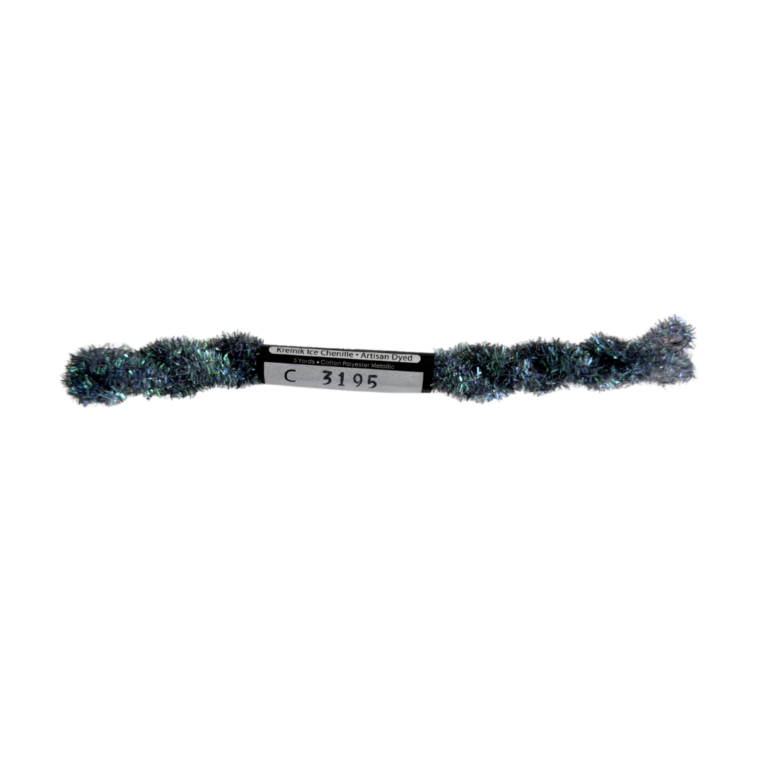 ThreadworX Overdyed Kreinik Ice Chenille - C3195 Pewter