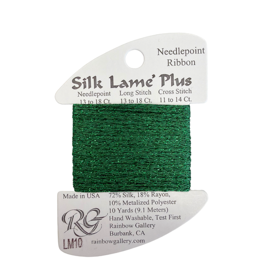Silk Lame Plus: LM10 Green