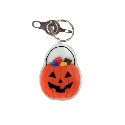 Halloween Pumpkin Basket Acrylic Needle Threader