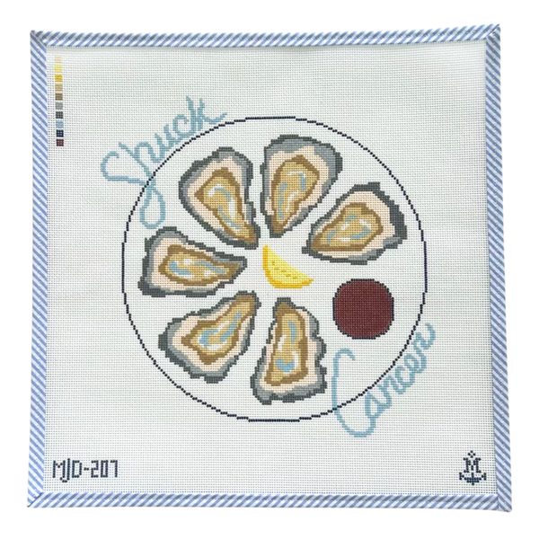 'Shuck Cancer' Oysters on the Half Shell