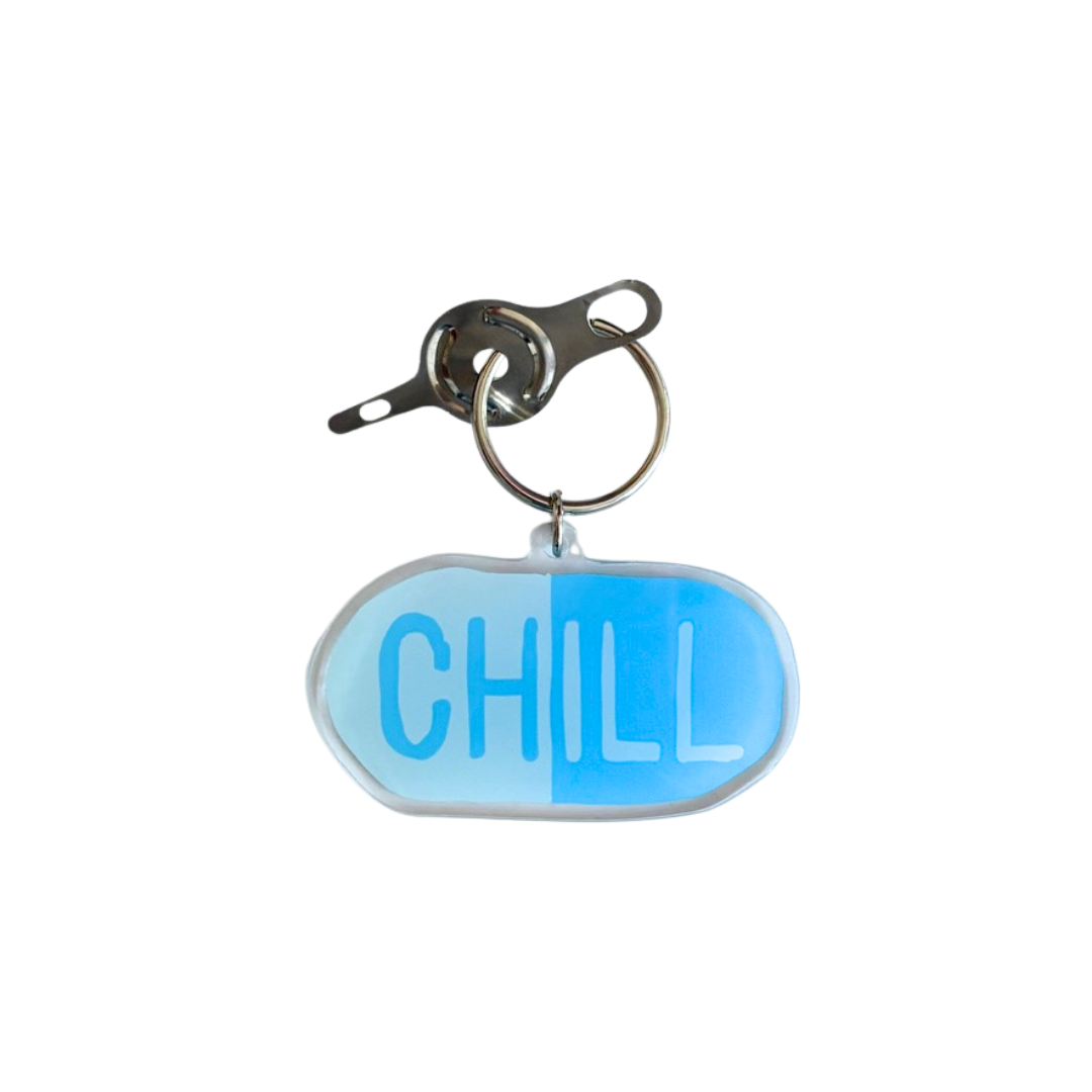 Chill Pill (Blue) Acrylic Needle Threader