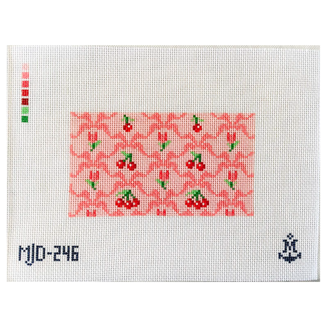 Cherry Print Eyeglass Case