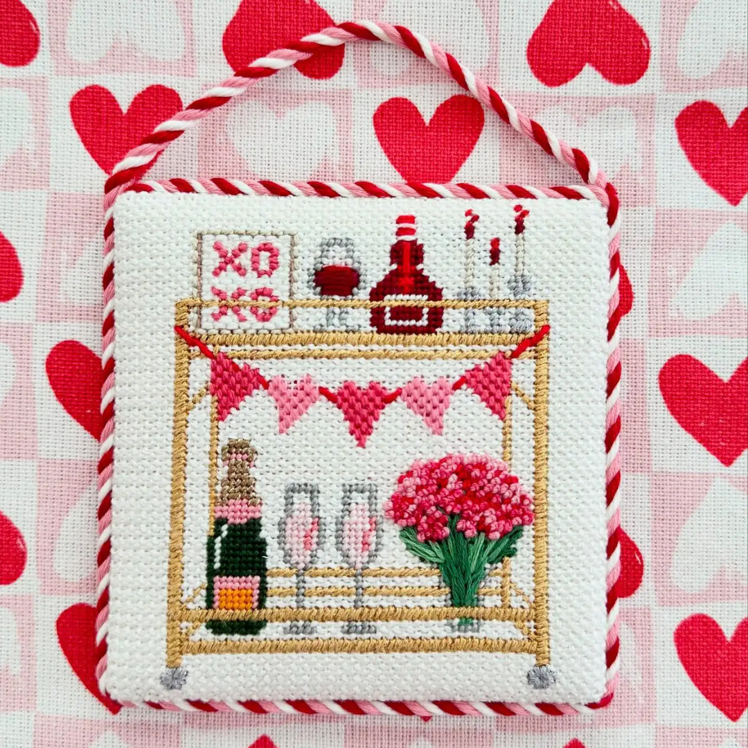 Valentine's Day Bar Cart