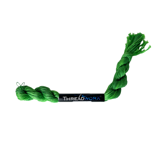 ThreadworX Overdyed Cotton Floss - 10474 - Green Moss