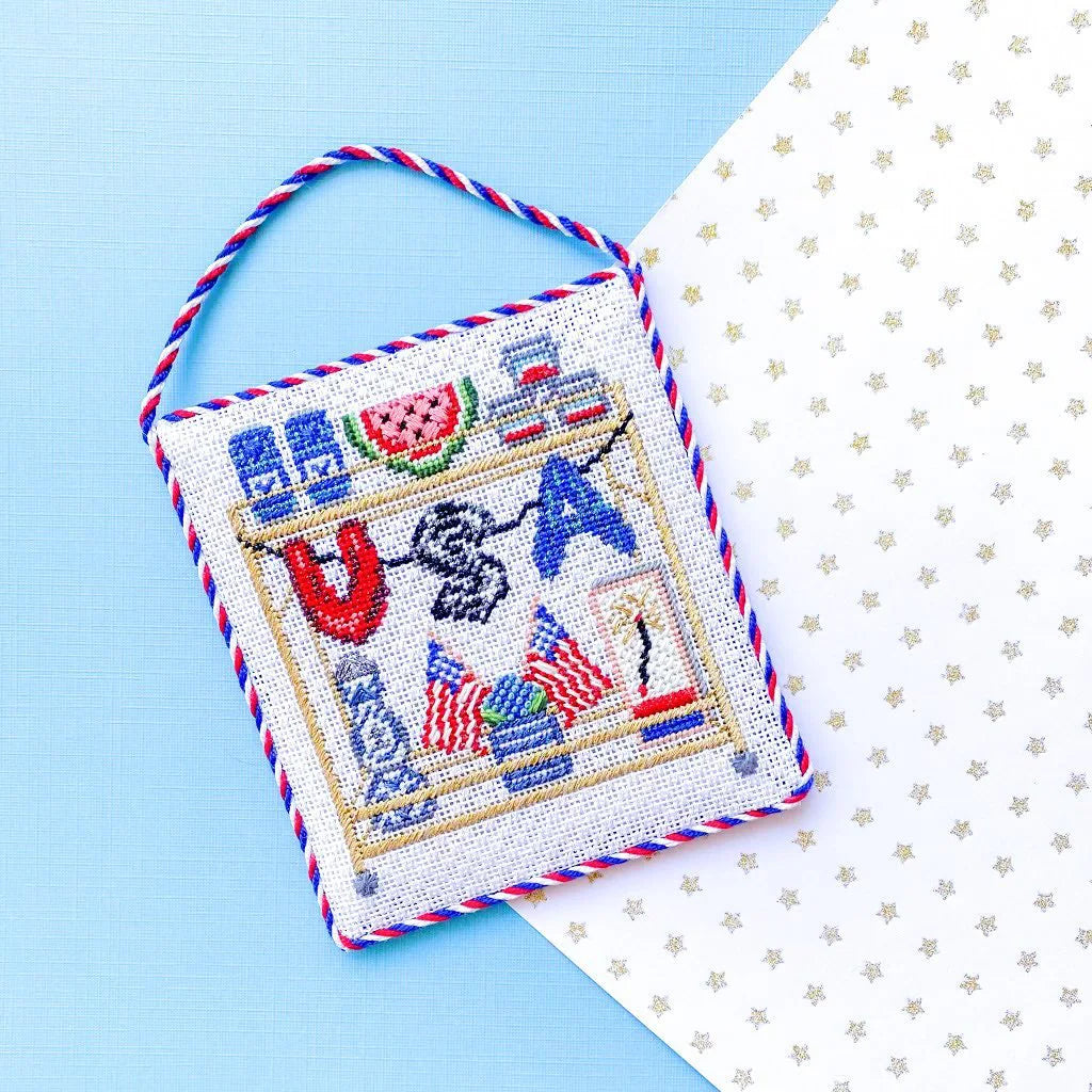 4th of July Bar Cart