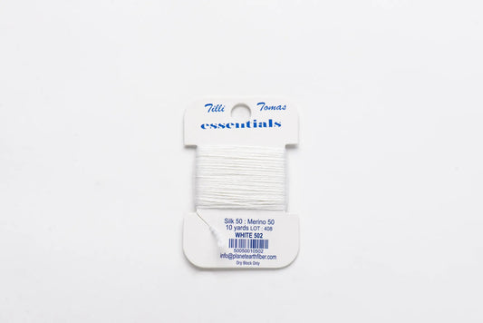 Essentials Card 502 White