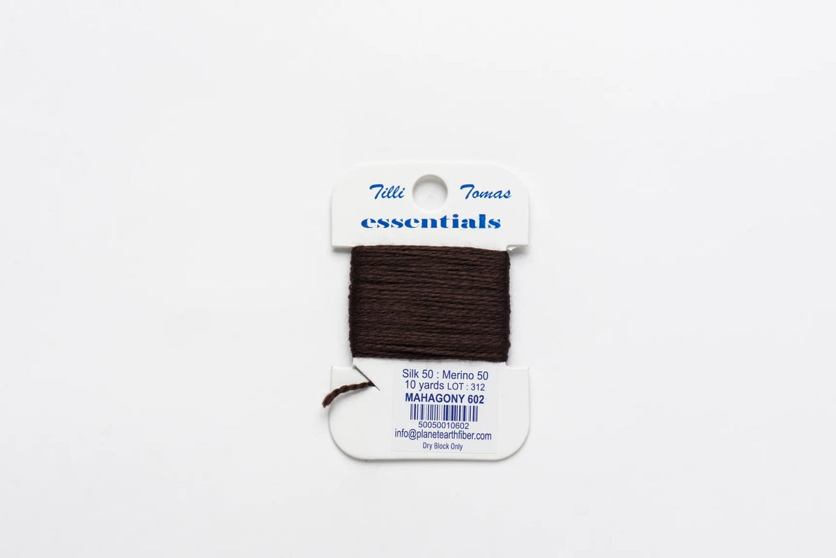 Essentials Card 602 Mahogany