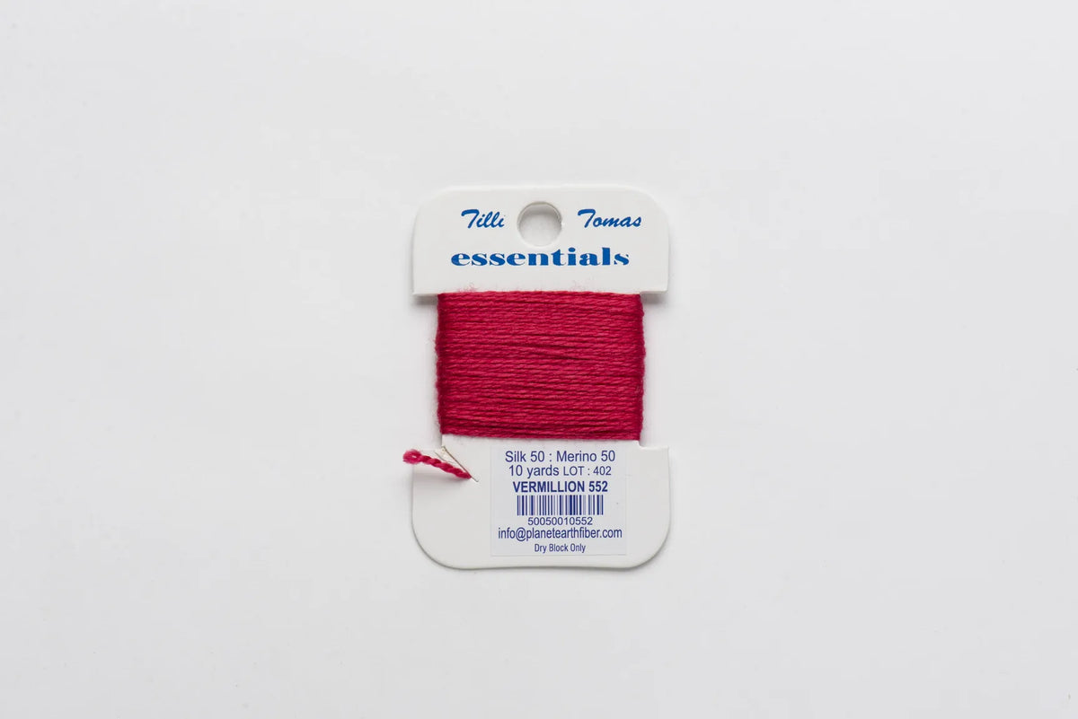 Essentials Card - 552 Vermillion