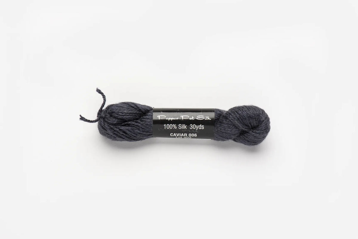 Pepper Pot Skein - Caviar 006