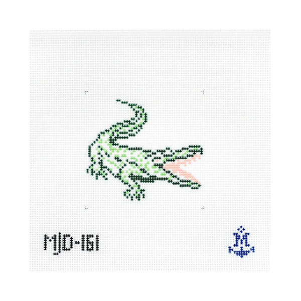 Florida Alligator [Needlepoint Canvas and Kit] [Morgan Julia Designs]
