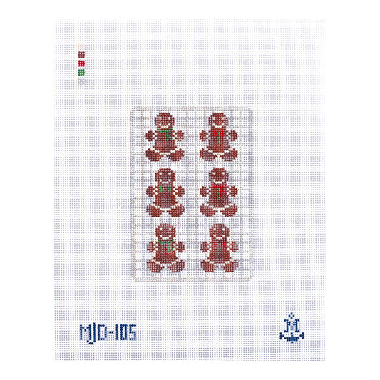 Gingerbread Cookies [Needlepoint Canvas and Kit] [Morgan Julia Designs]