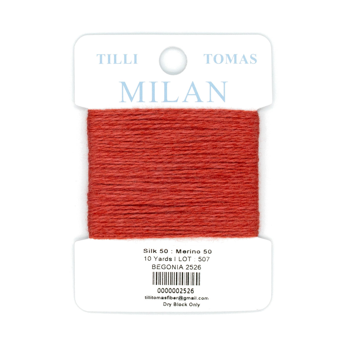 Milan Cards - 2526 Begonia