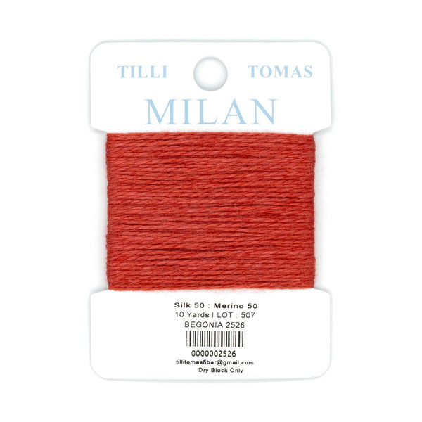 Milan Cards - 2526 Begonia