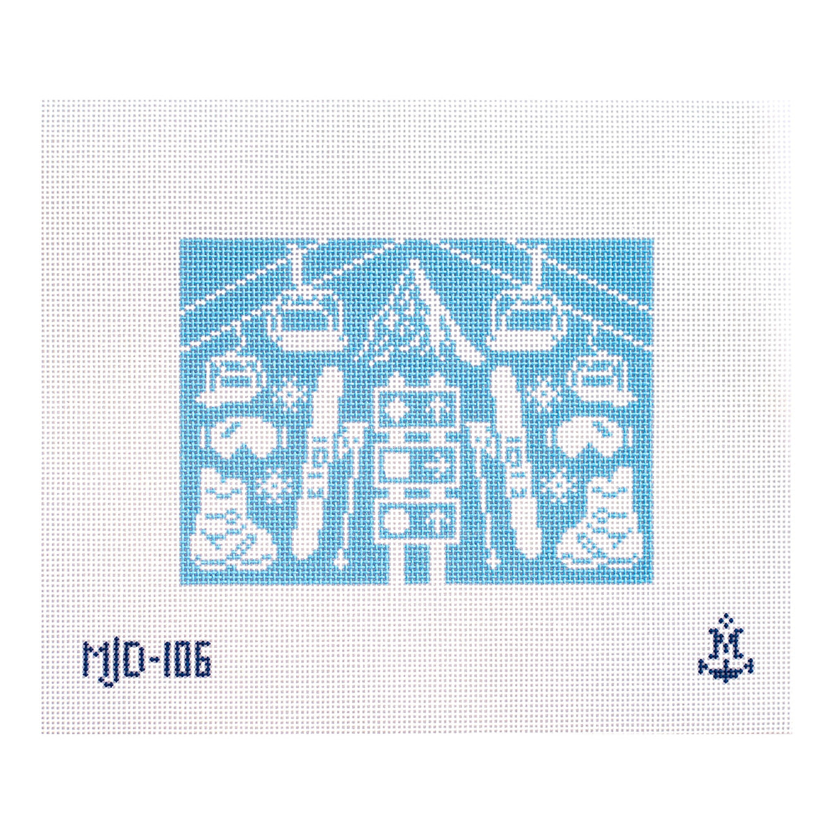 Ski Slope Soiree [Needlepoint Canvas and Kit] [Morgan Julia Designs]