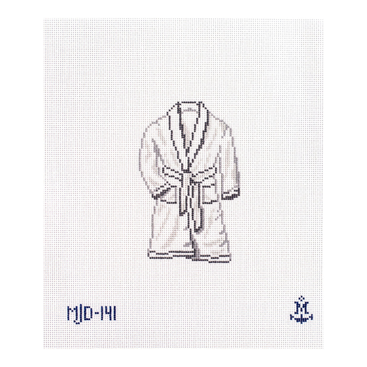 Fluffy Robe [Needlepoint Canvas and Kit] [Morgan Julia Designs]