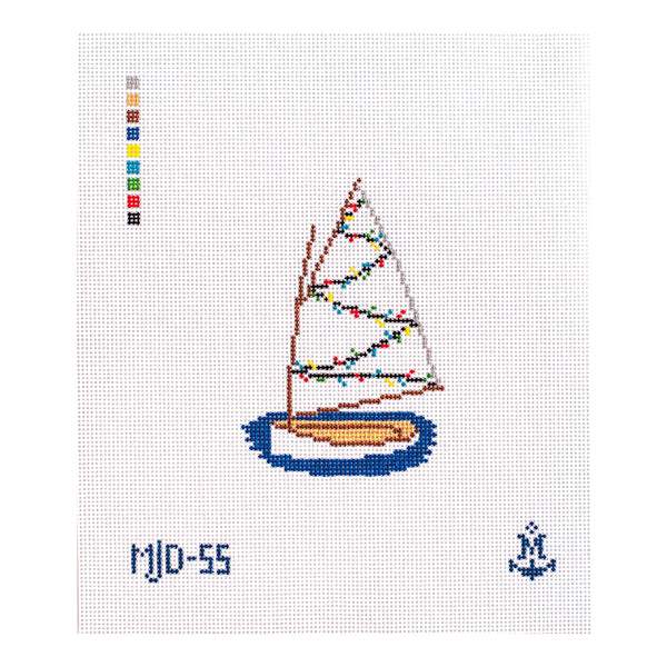 Christmas Catboat