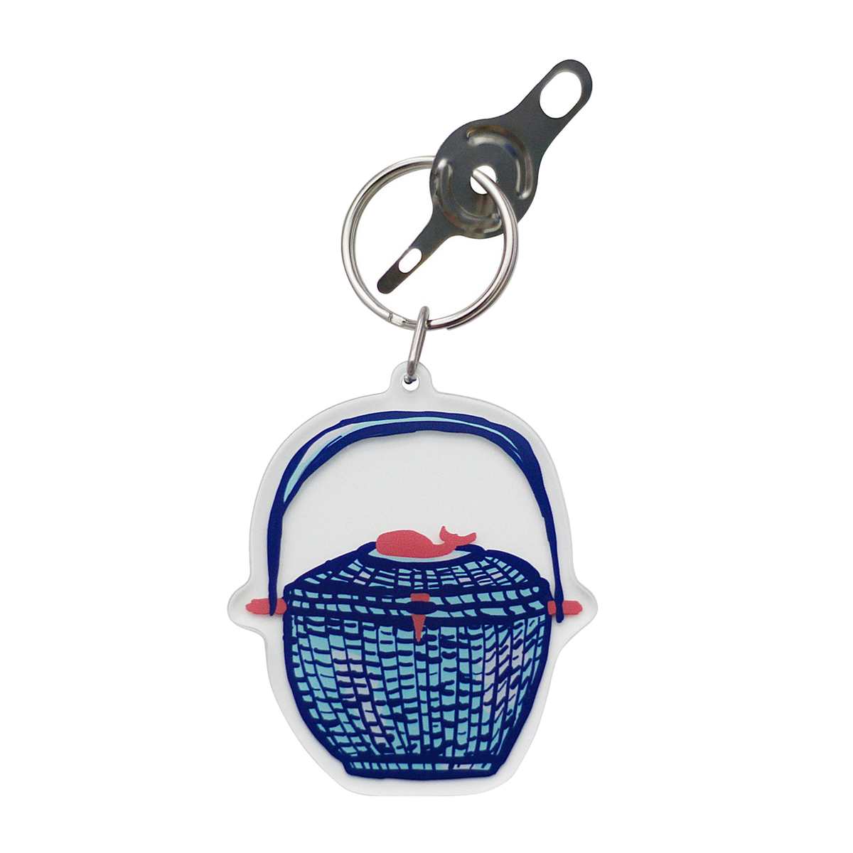 Woven Whale Basket Acrylic Needle Threader