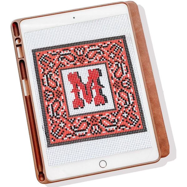 Western Letters Alphabet Chart - Digital Download