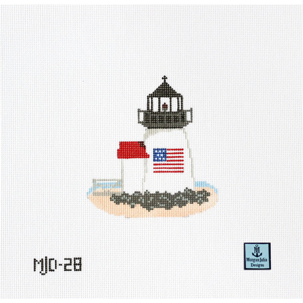American Lighthouse [Needlepoint Canvas and Kit] [Morgan Julia Designs]