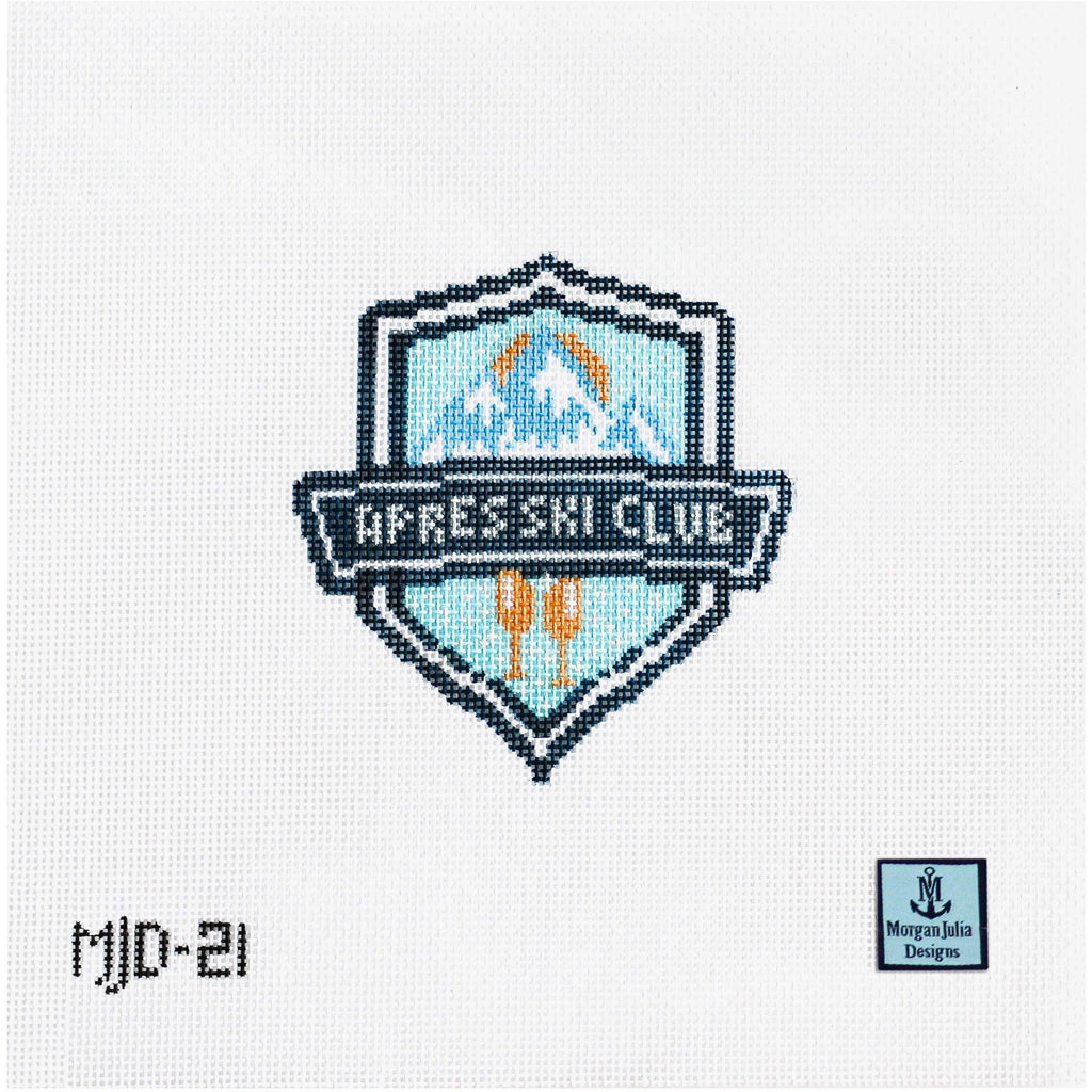Après Ski Club [Needlepoint Canvas and Kit] [Morgan Julia Designs]