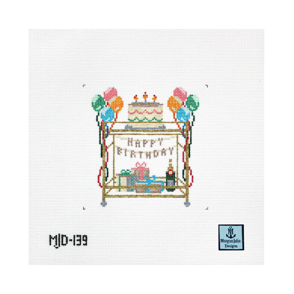 Happy Birthday Bar Cart