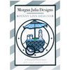 Blue Tequila Cart Needle Minder - PLD x MJD [Needlepoint Canvas and Kit] [Morgan Julia Designs]