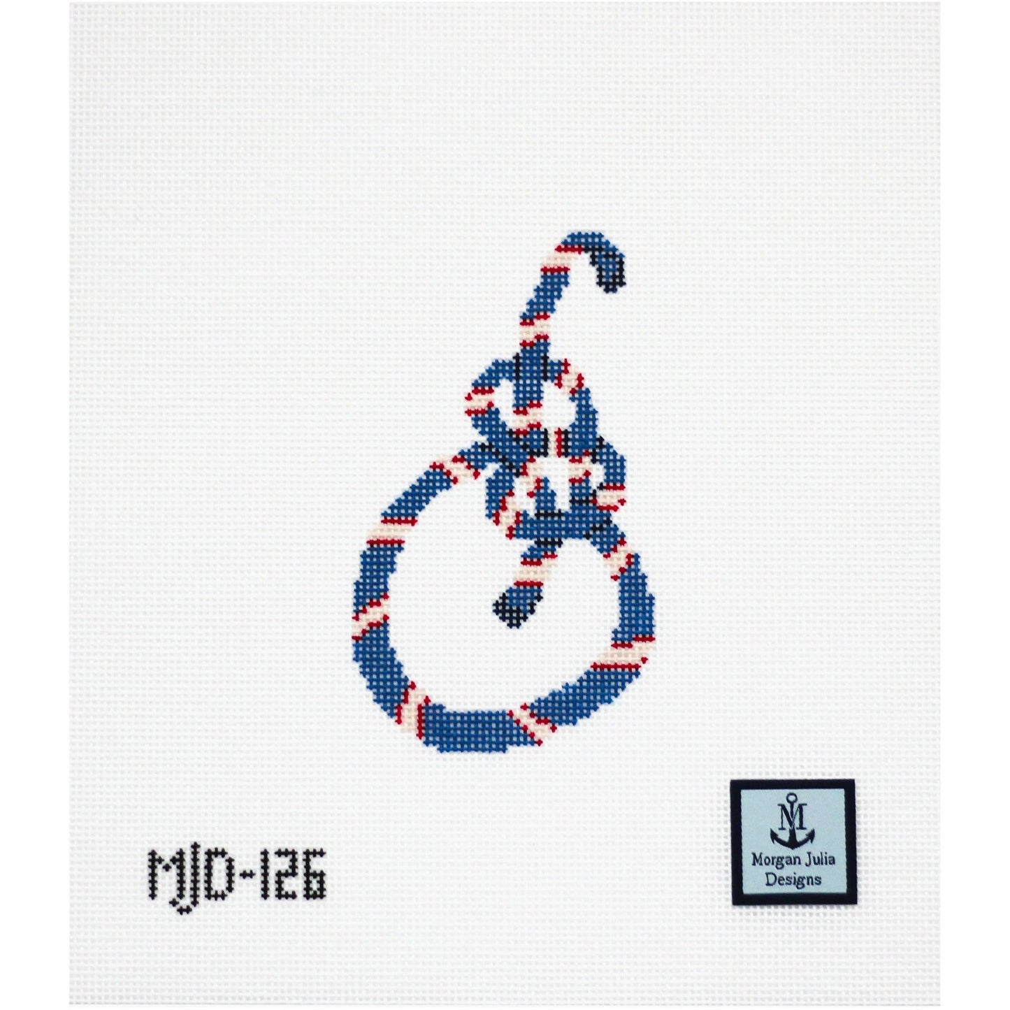 Bowline Needlepoint Canvas [Needlepoint Canvas and Kit] [Morgan Julia Designs]