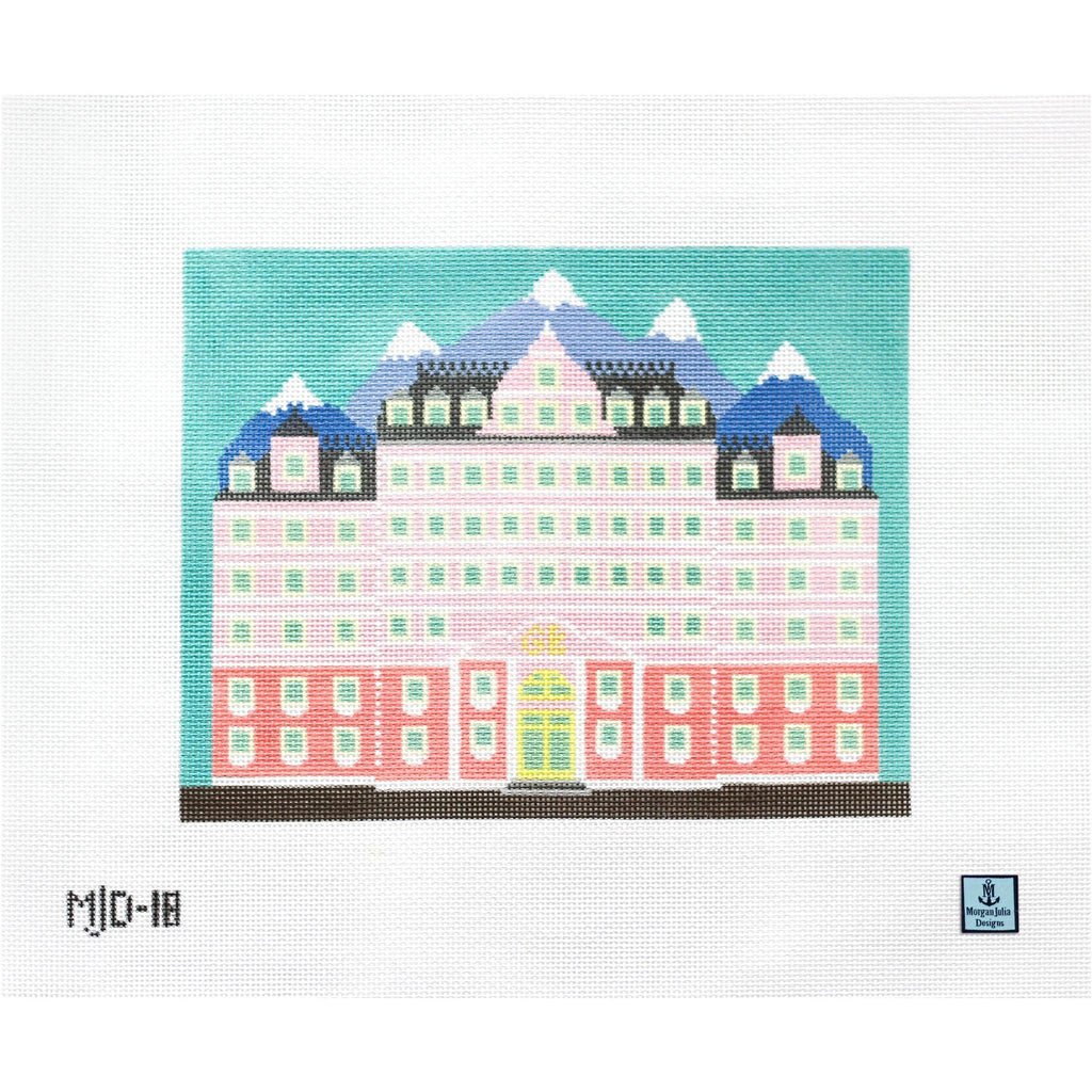 Budapest Hotel [Needlepoint Canvas and Kit] [Morgan Julia Designs]