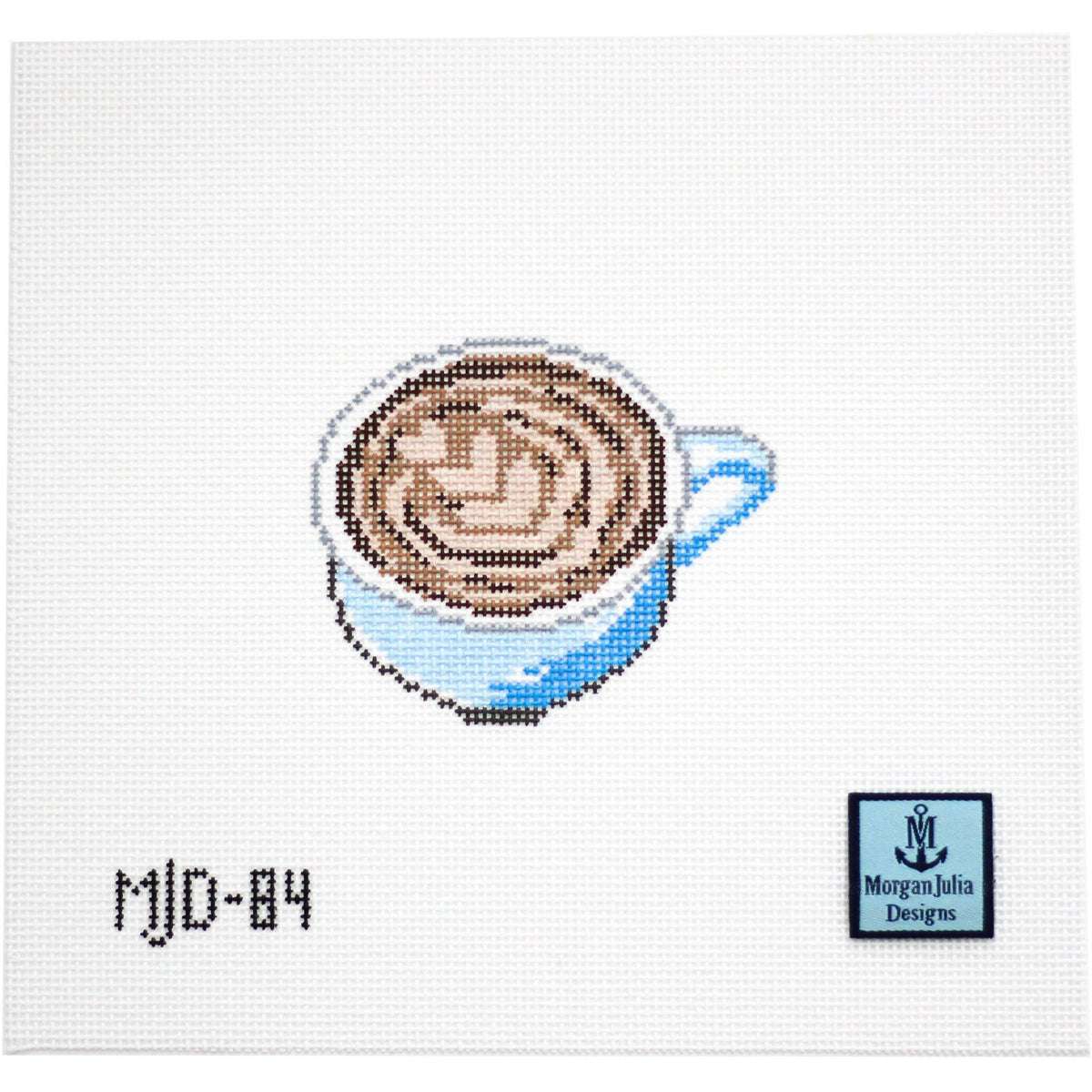 Caffe Latte [Needlepoint Canvas and Kit] [Morgan Julia Designs]