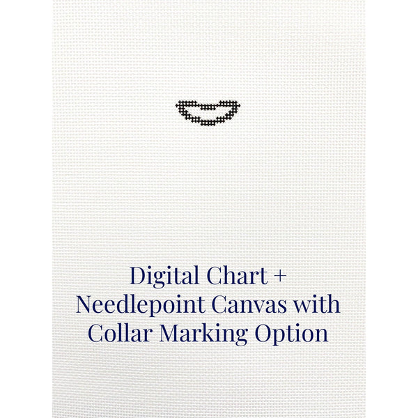 Camp Walden Shirt Needlepoint Chart - Digital Download [Needlepoint Canvas and Kit] [Morgan Julia Designs]