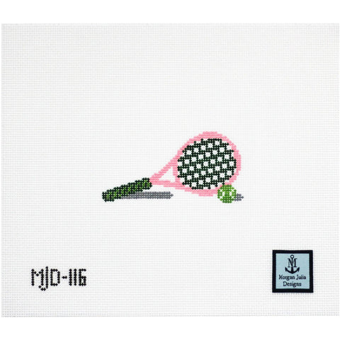 Cause a Racket [Needlepoint Canvas and Kit] [Morgan Julia Designs]