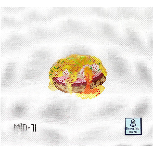 Eggs Benedict [Needlepoint Canvas and Kit] [Morgan Julia Designs]