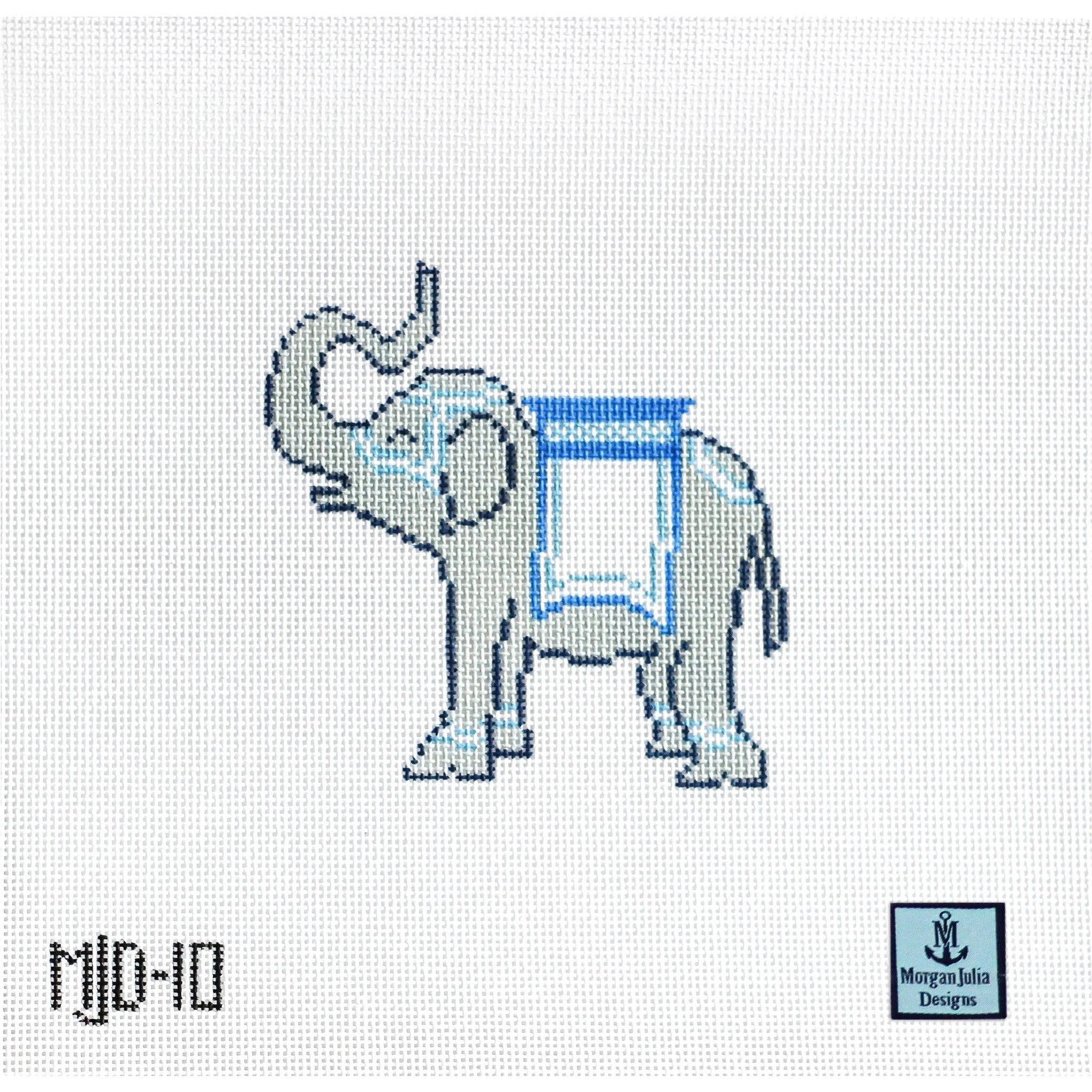 Elephant Ornament – Morgan Julia Designs