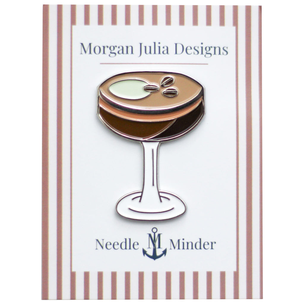 Espresso Martini Needle Minder [Needlepoint Canvas and Kit] [Morgan Julia Designs]