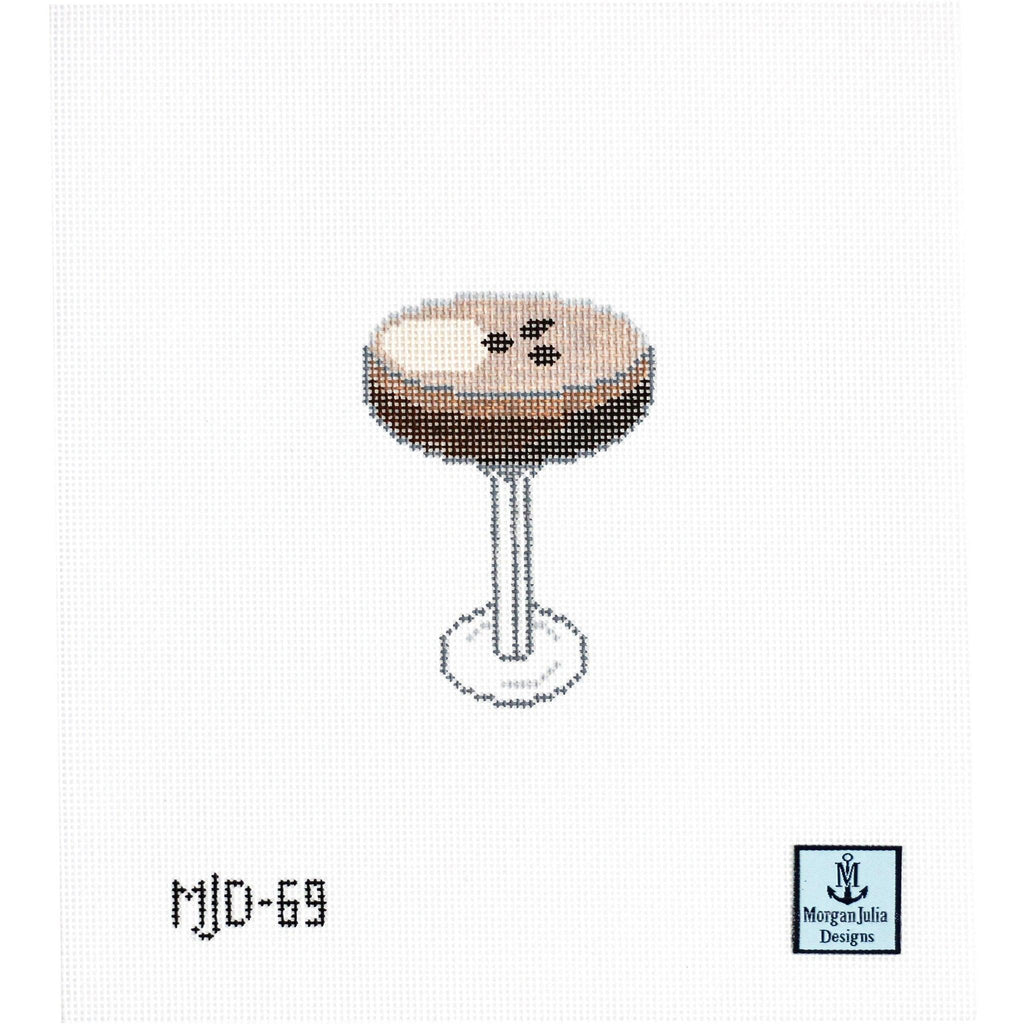 Espresso Martini [Needlepoint Canvas and Kit] [Morgan Julia Designs]