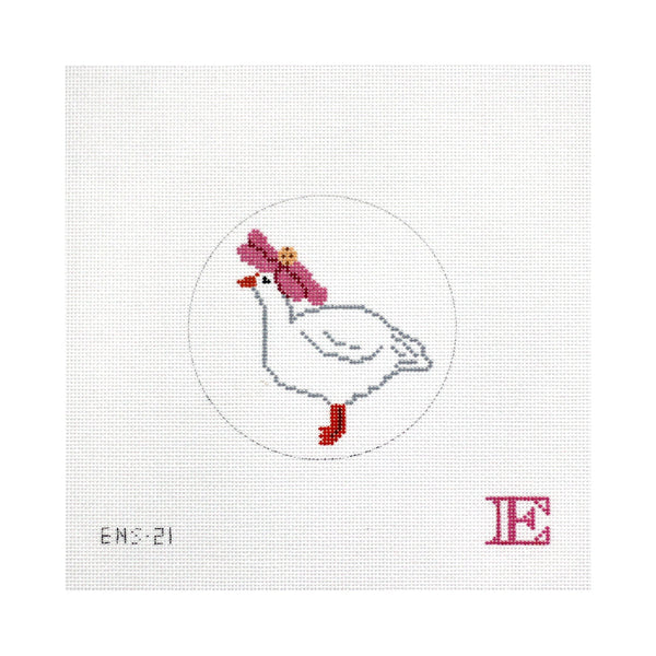 Feathered Friend [Needlepoint Canvas and Kit] [Morgan Julia Designs]