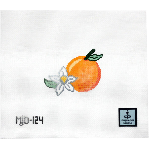 Florida Orange [Needlepoint Canvas and Kit] [Morgan Julia Designs]