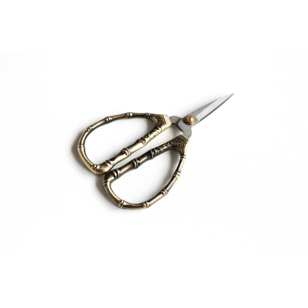 Gold Bamboo Embroidery Scissors
