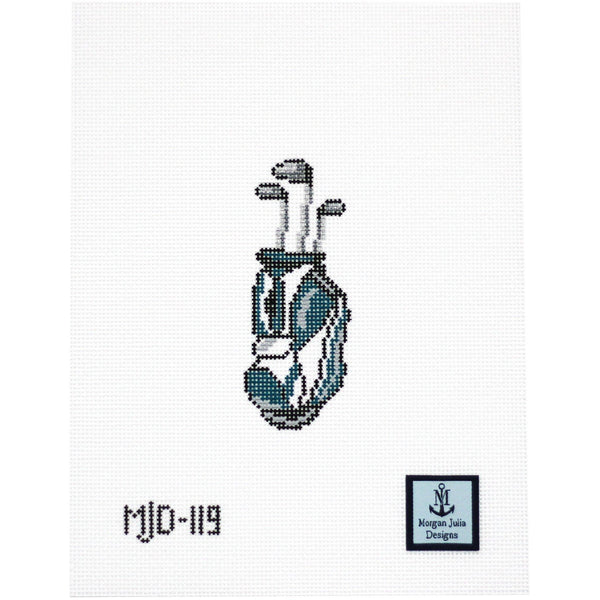 Golf Bag [Needlepoint Canvas and Kit] [Morgan Julia Designs]