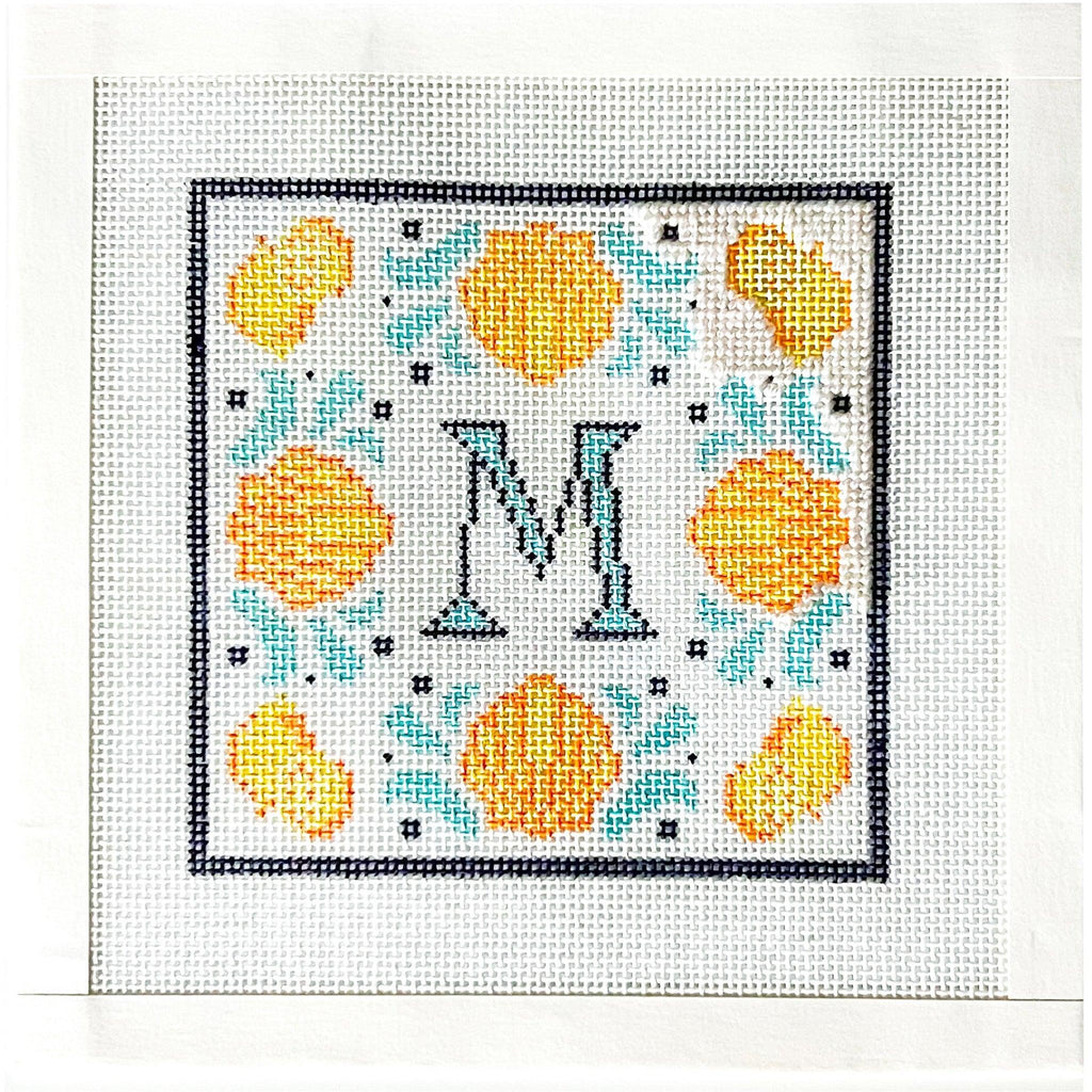 Lemon Shello [Needlepoint Canvas and Kit] [Morgan Julia Designs]